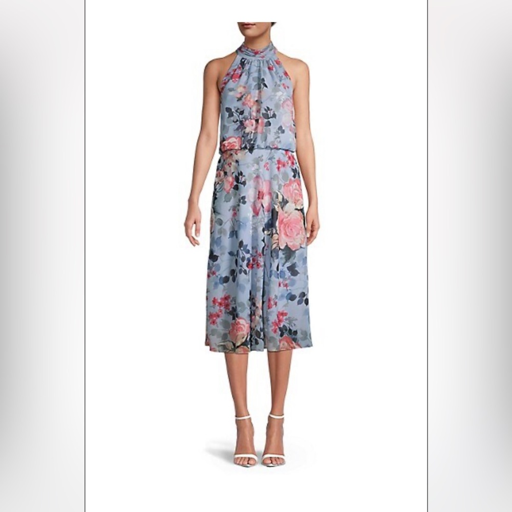 NWT Adrianna Papell floral printed midi dress ( updated pictures )